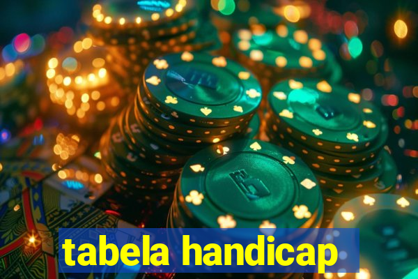 tabela handicap